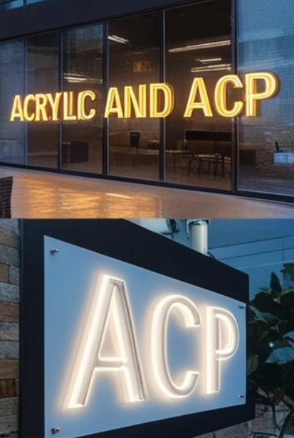 Acrylic LED Signage