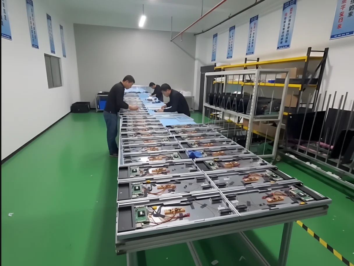 Digital Signage Assembly Process