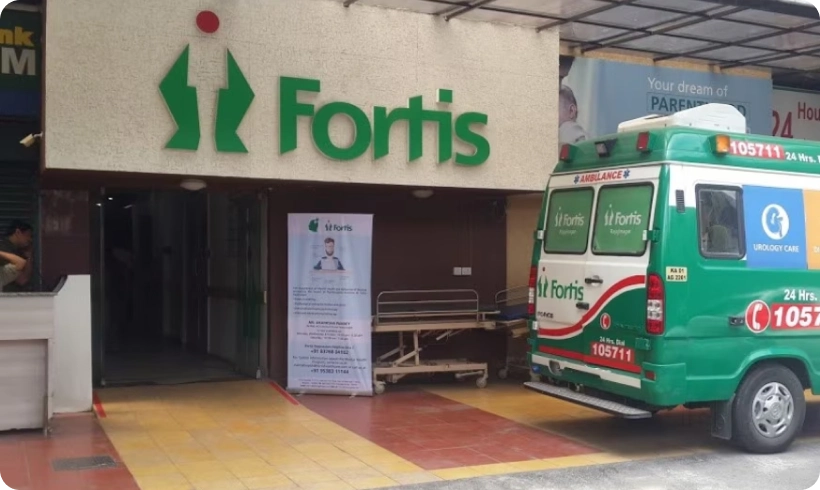 Fortis hospital Name Board Design by Brand Signages