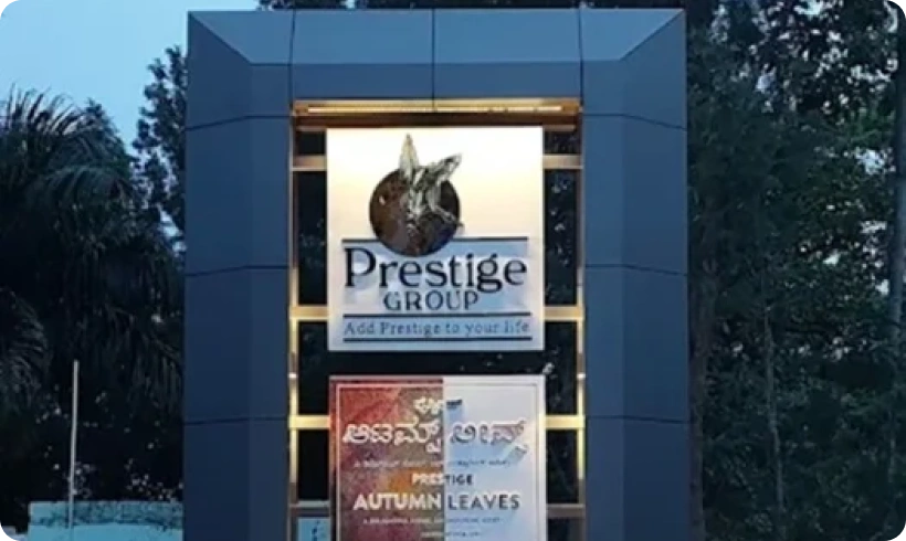 Prestidge Group Sign Board Design