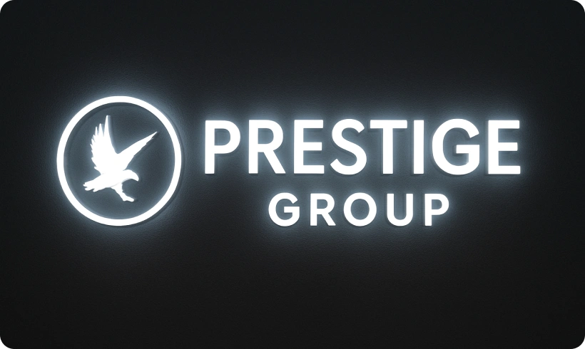 Prestidge Group Sign Board Design