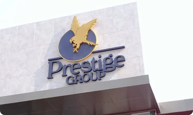 Prestidge Group Sign Board Design