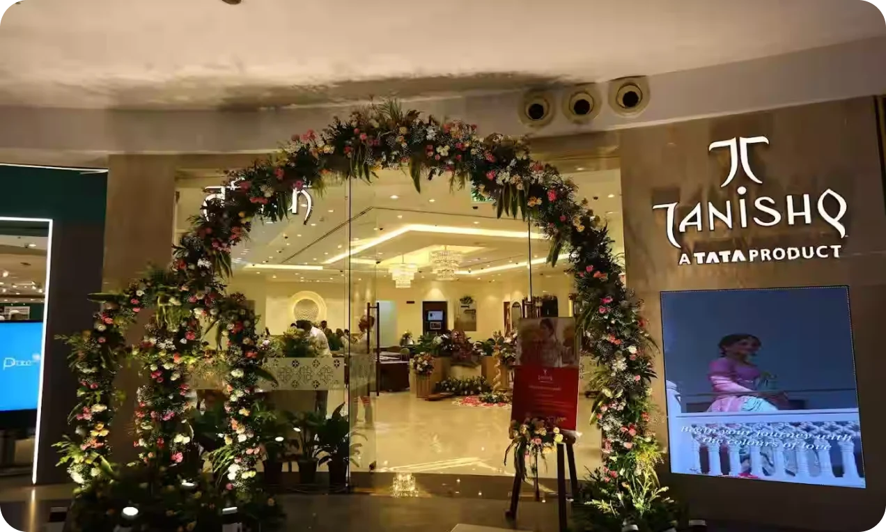 Tanishq LED Sign Board Design by Brand Signages