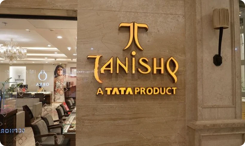 Tanishq LED Sign Board Design