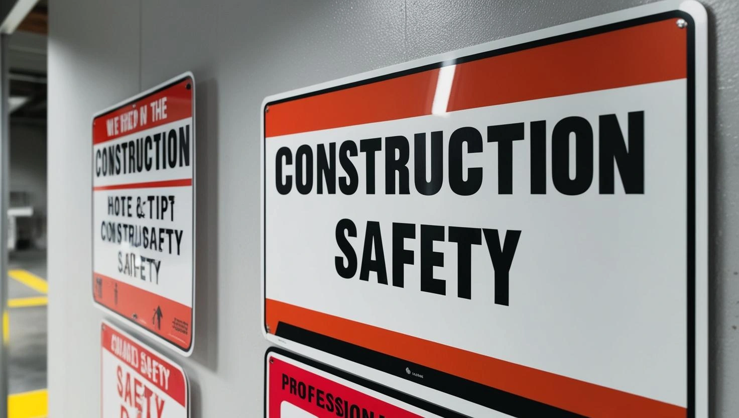 Construction Safety Signs