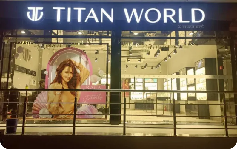 Titan Showroom Signage Project