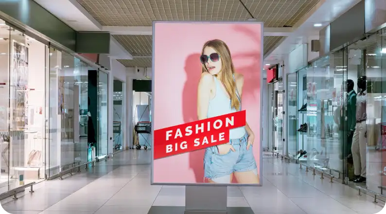 Digital Standee Display