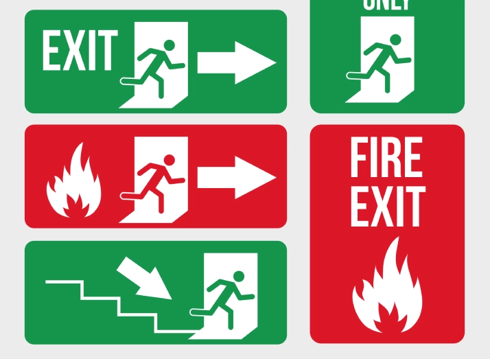 2D Stencil Cut Sign Boards