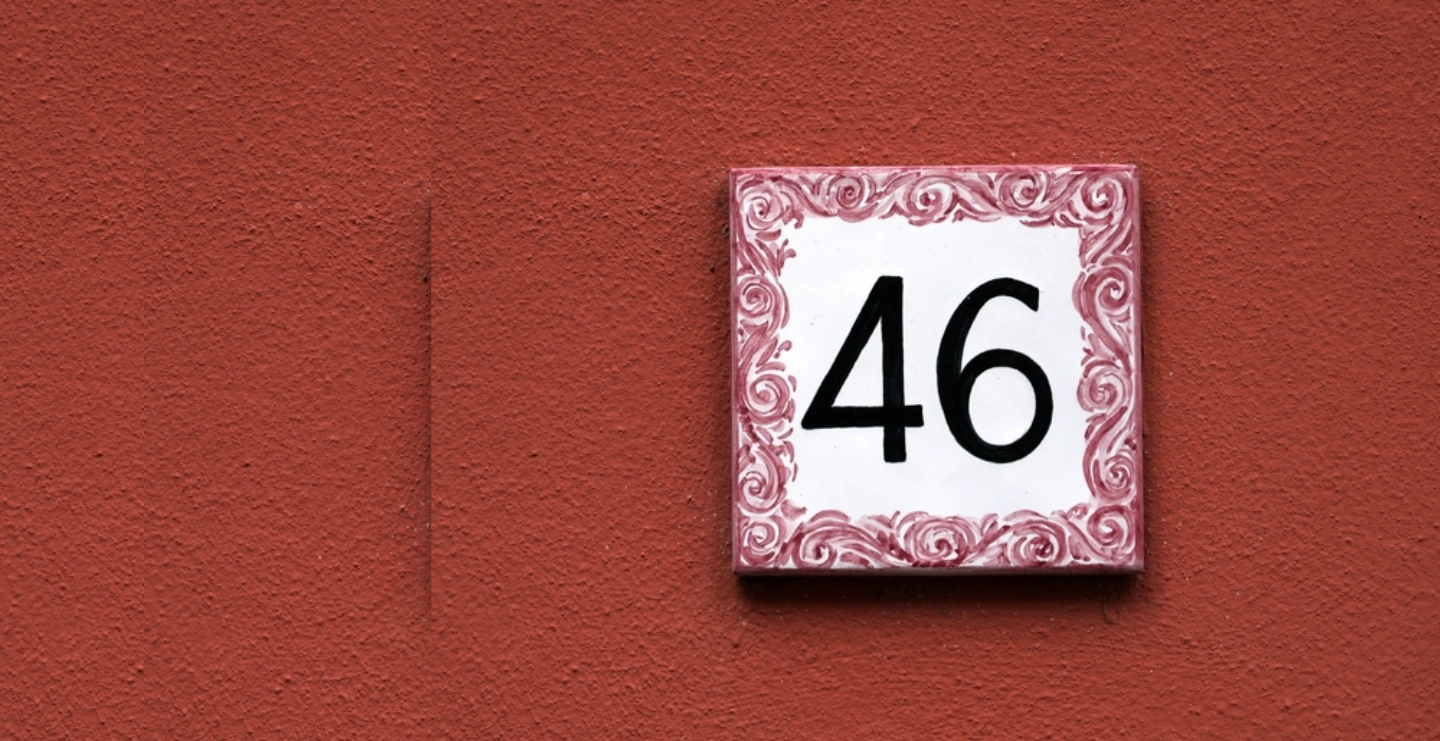 House Number Signage