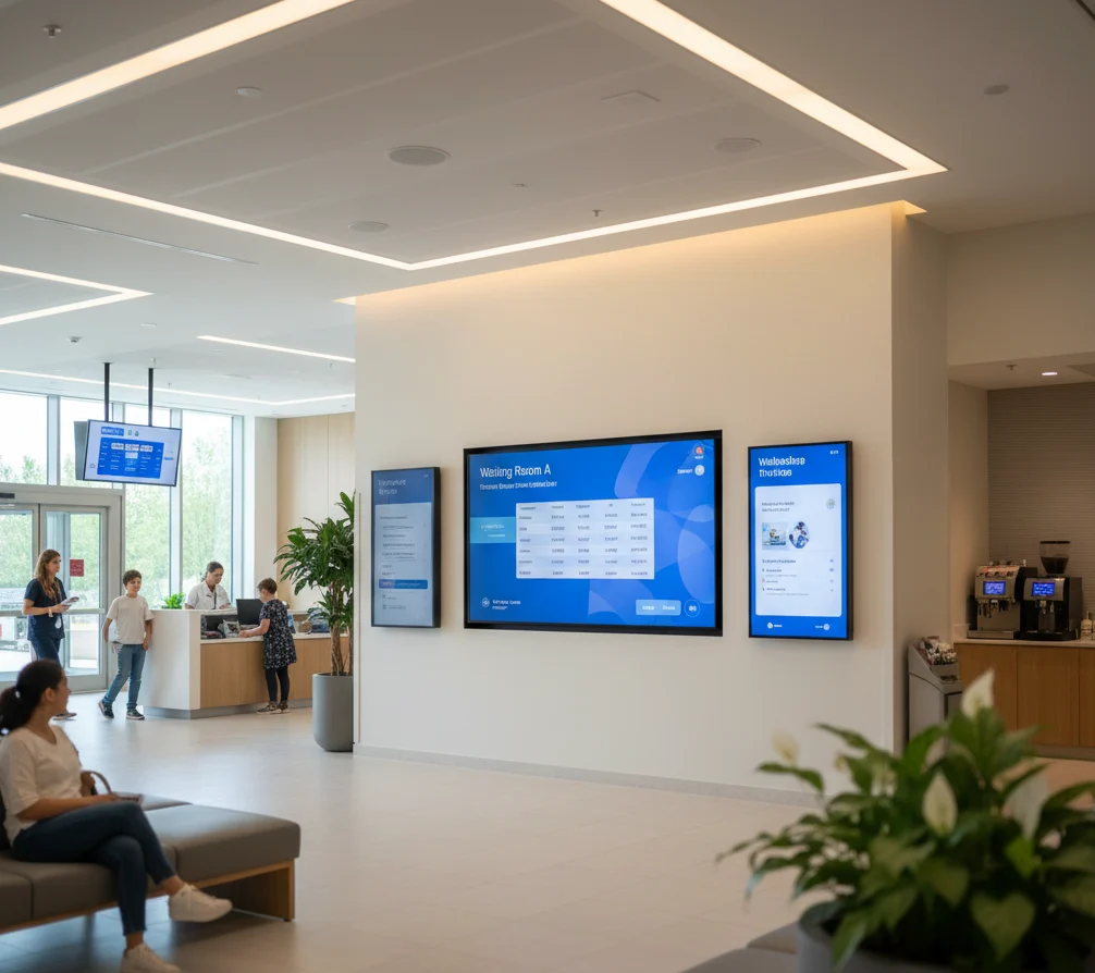 Digital Signage Display for Hospital