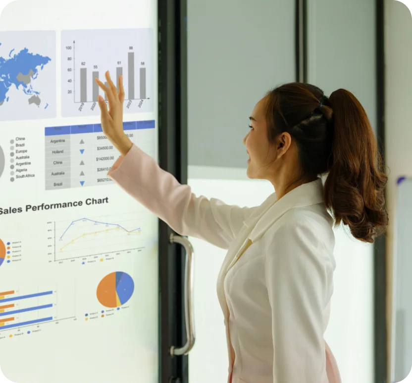 Vertical Digital Standees