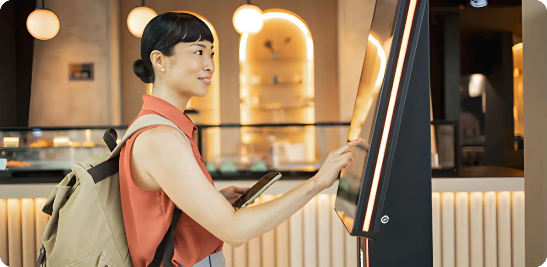 Hotel and Restaurant Digital Standee Solution