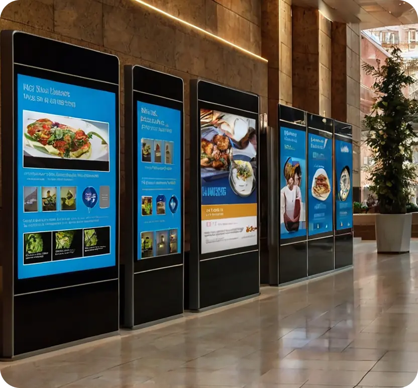 Vertical Digital Standees