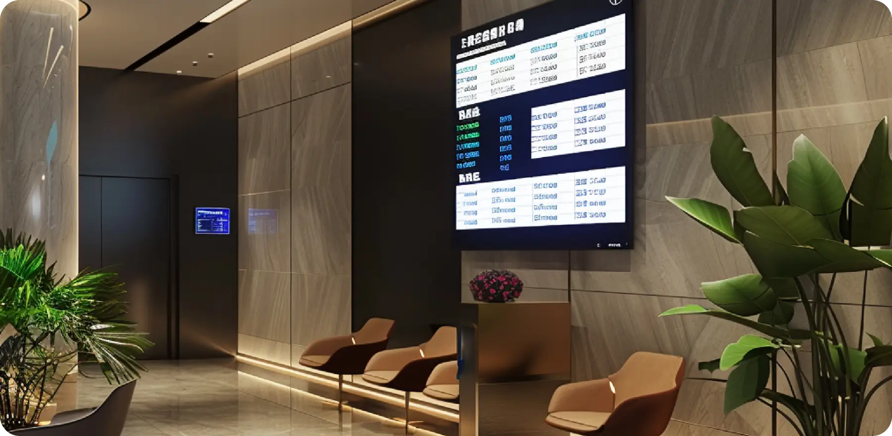 Hotel and Restaurant Digital Standee Solution