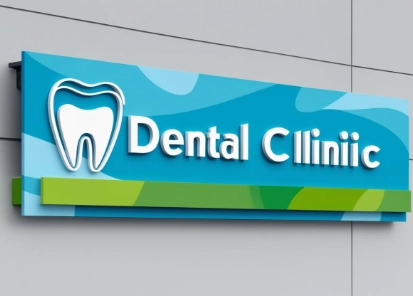 Dental clinic signboard