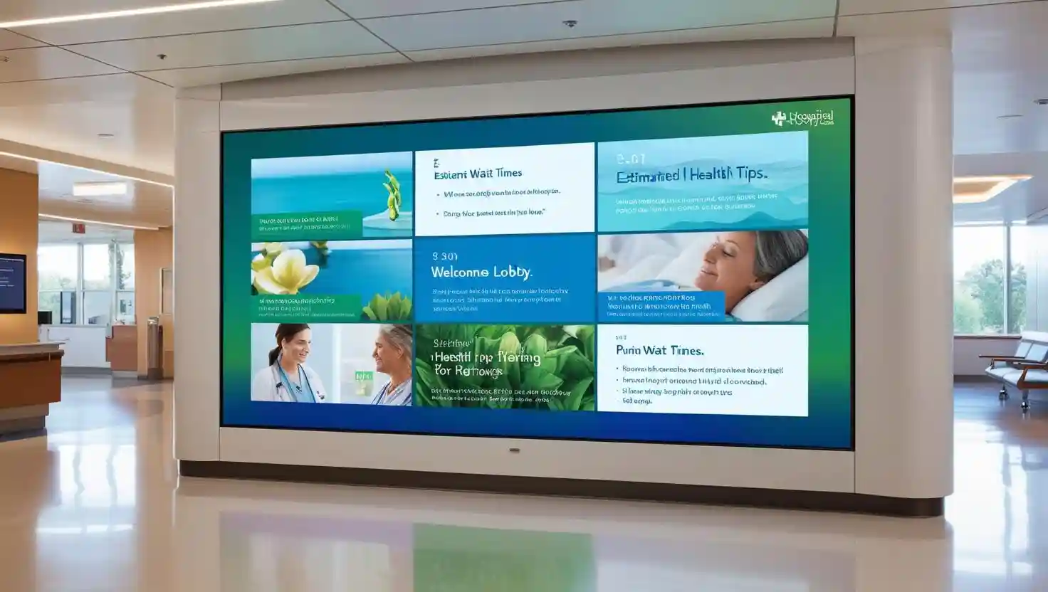 Hospital Digital LED screens