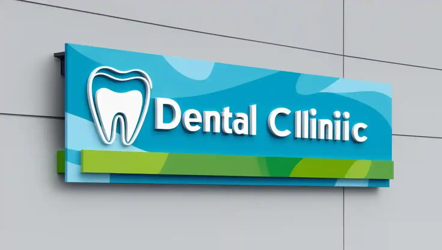 Dental clinic signboard