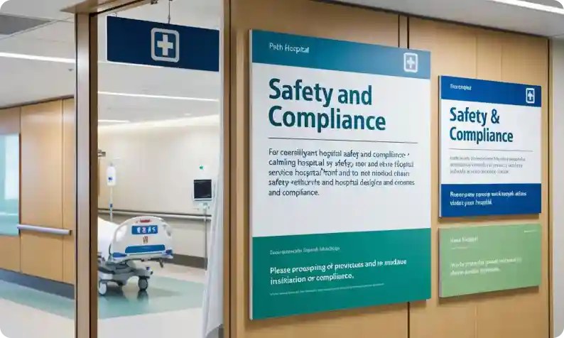 Safety and Compliance Signages