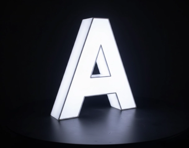 3D Acrylic LED Letter