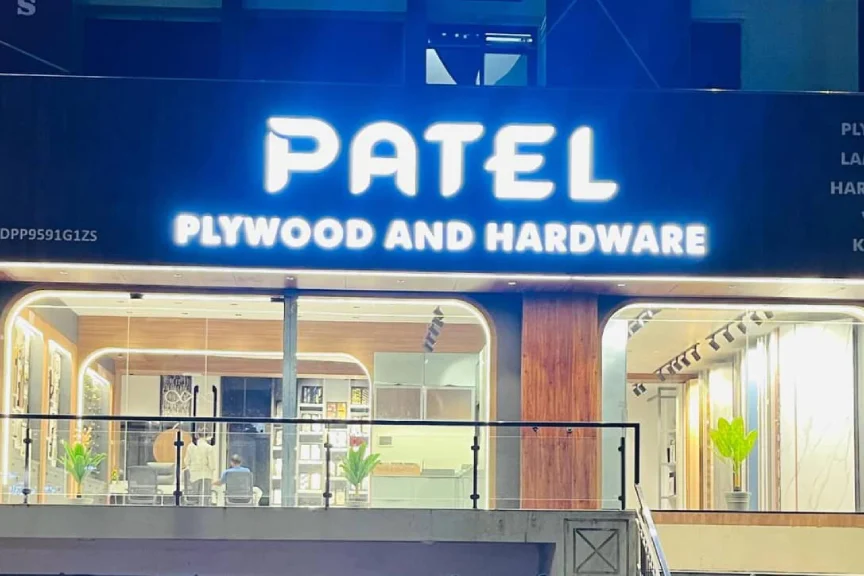 Premium Acrylic LED Letters on ACP Base