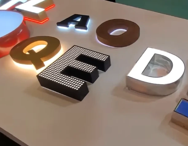 3D Acrylic LED Letter for LED Sign Boards