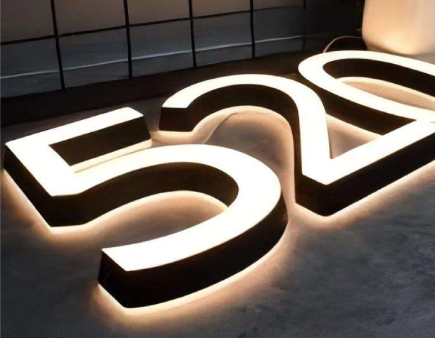 3D Acrylic LED Letter for LED Sign Boards
