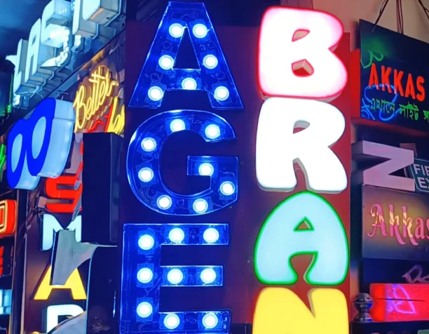 3D Acrylic LED Letter for LED Sign Boards