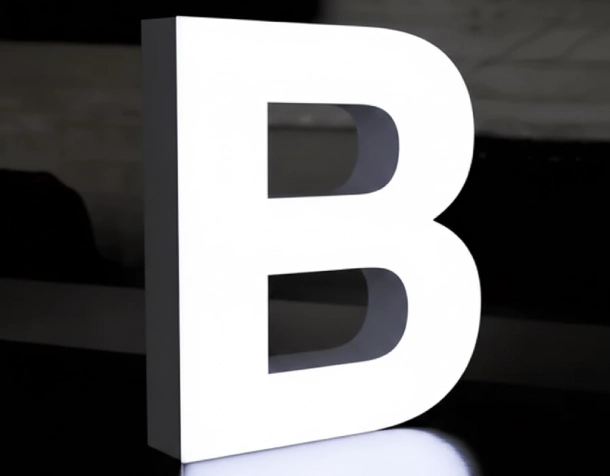 3D Acrylic Letter with ACP