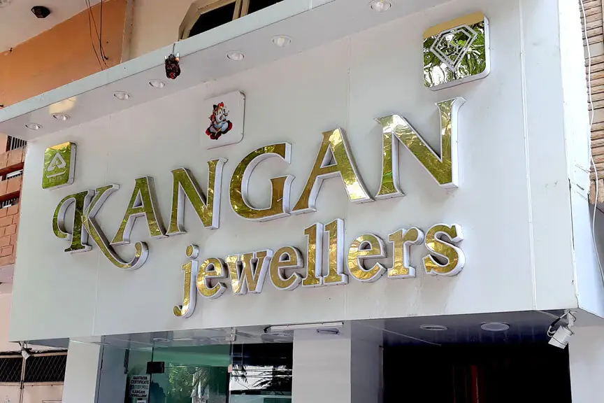 Aluminium LED Channel Letters on ACP Frame