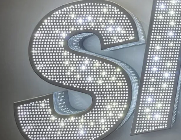 3D Crystal LED Letters