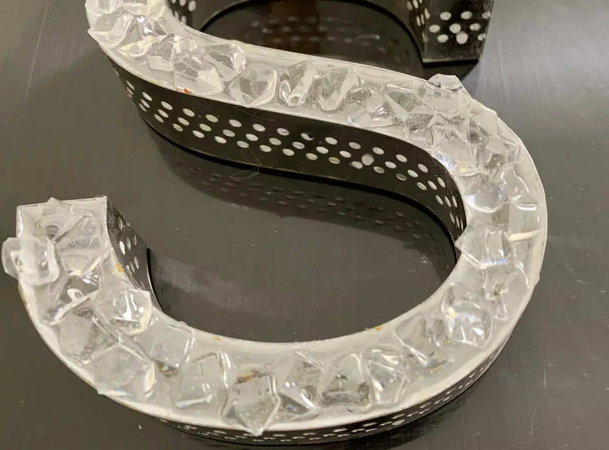 3D Crystal LED Sign Board Designed by Brand Signages