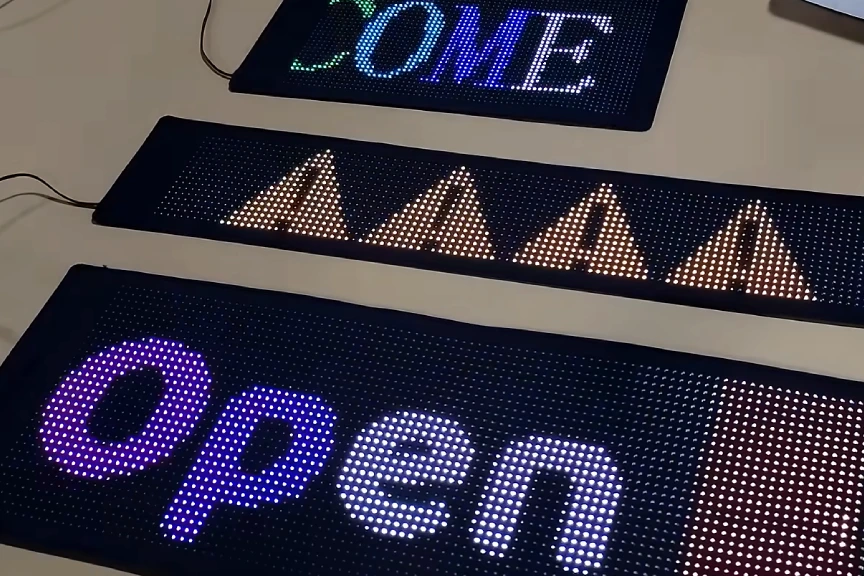 Flexible LED Sign Board (Programmable LED Sign Board)