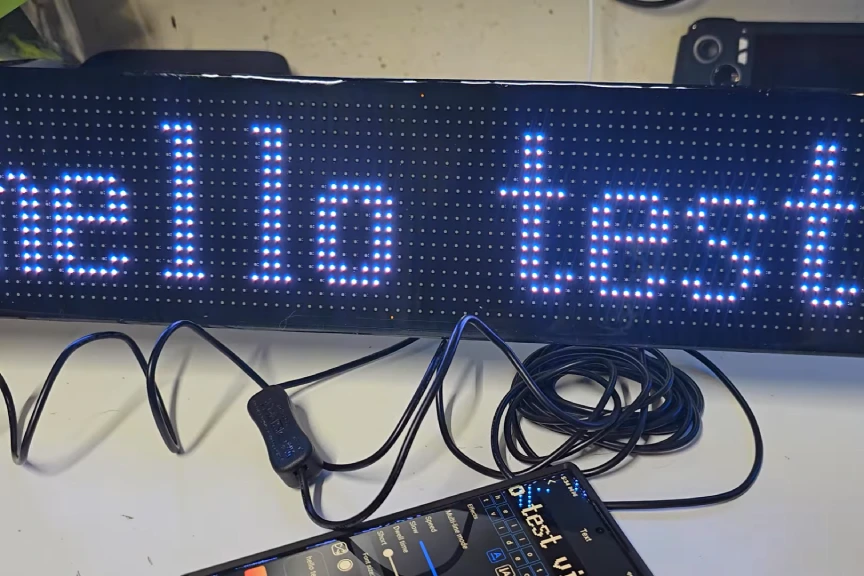 Flexible LED Sign Board (Programmable LED Sign Board)