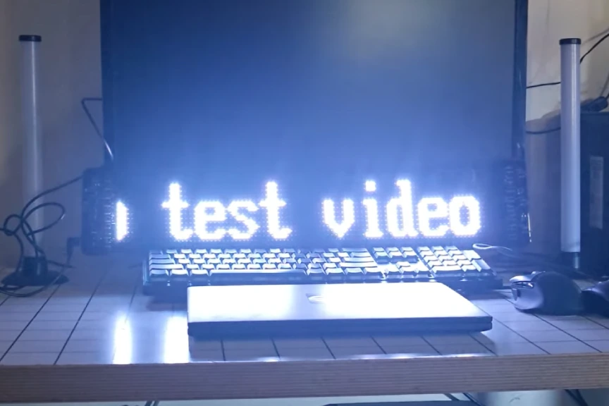 Flexible LED Sign Board (Programmable LED Sign Board)