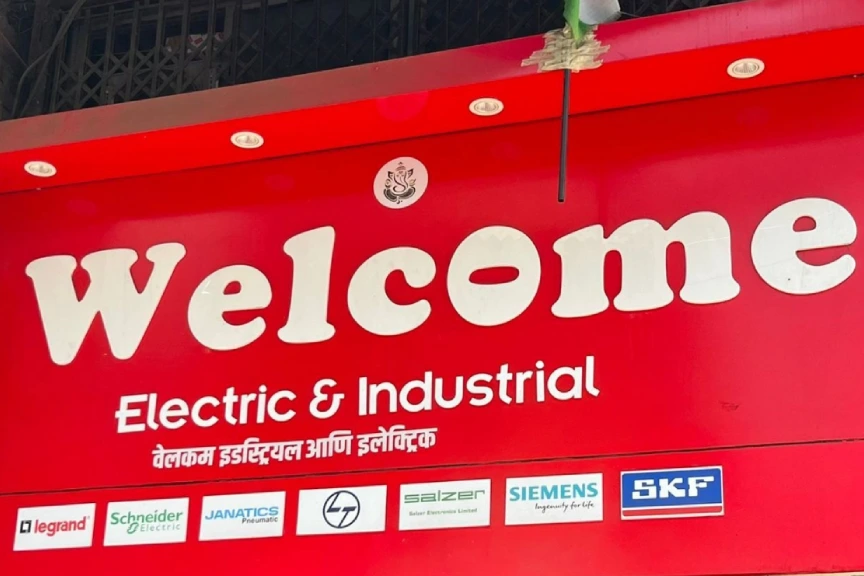 2D Stencil Cut Acrylic LED Letters (Mounted on Shop Front)