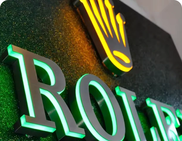 Acrylic LED Glow Sign Board