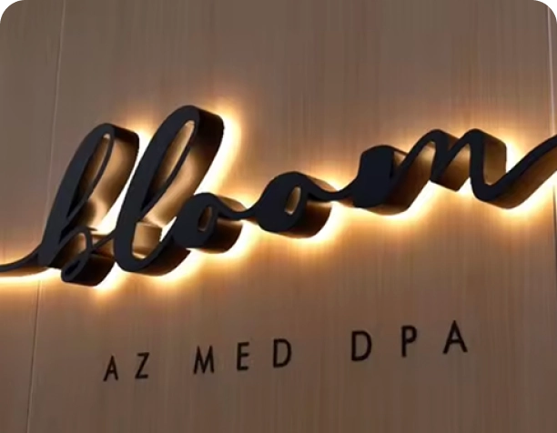 Acrylic LED Glow Sign Board