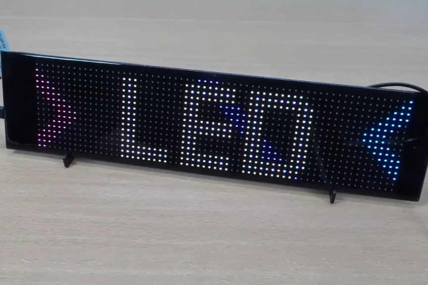 Modern LED Sign Board- programmable Flexible LED Sign Board