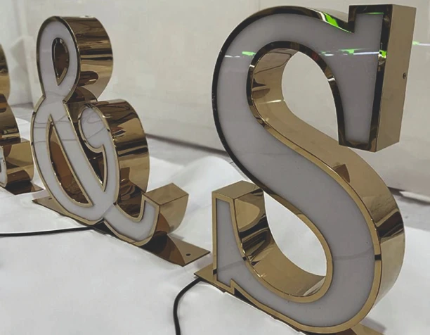 Metal LED Sign Board