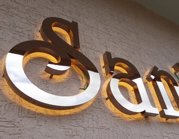 Metal LED Sign Board