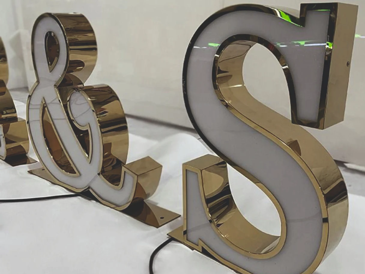 Metal LED Sign Boards