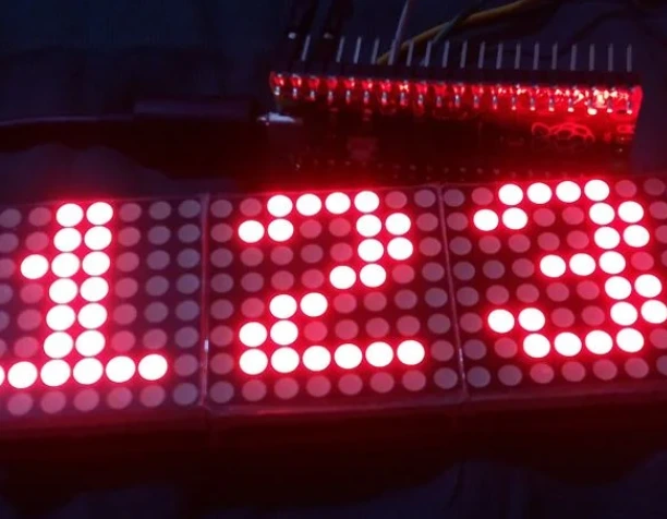 Open Dot LED Sign Board