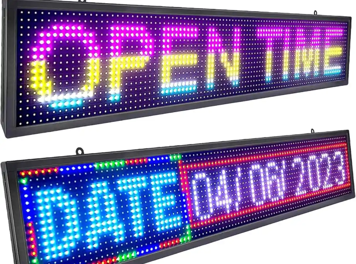 Open Dot LED Sign Board