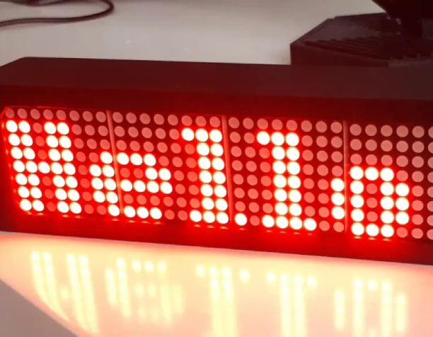 Open Dot LED Sign Board