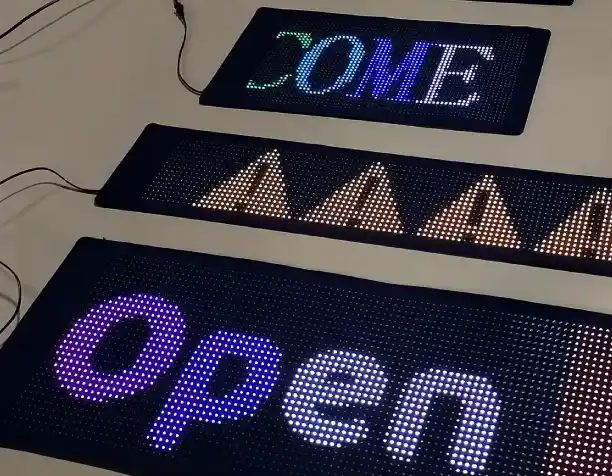Flexible LED Display Boards
