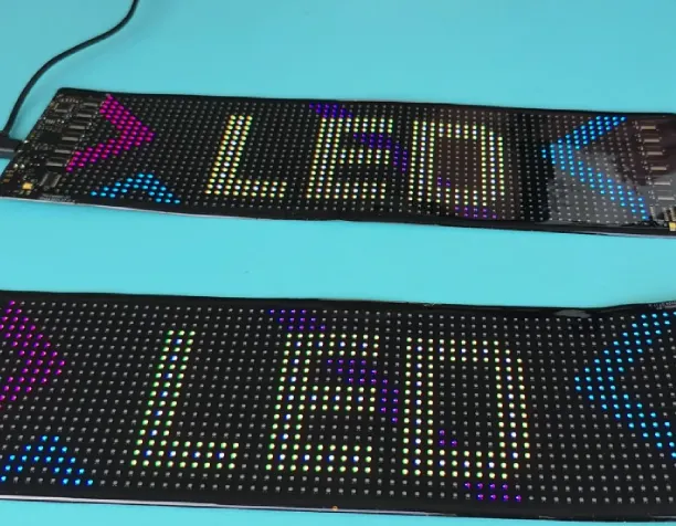 Flexible LED Display Boards