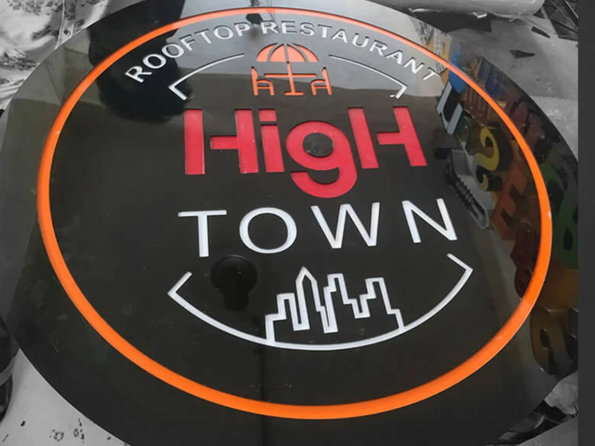 2D Stencil Cut Letters Designed by Brand Signages