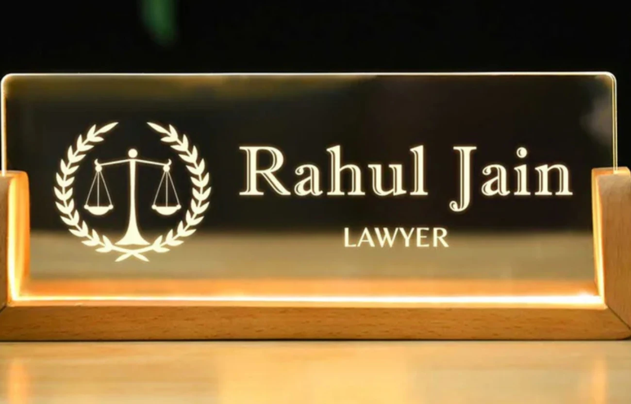 Advocate Name Board Design 2