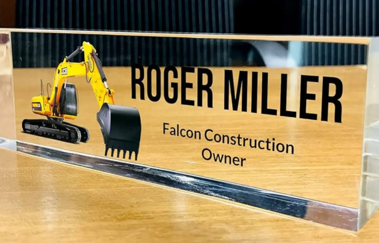 CA Name Board Design 1