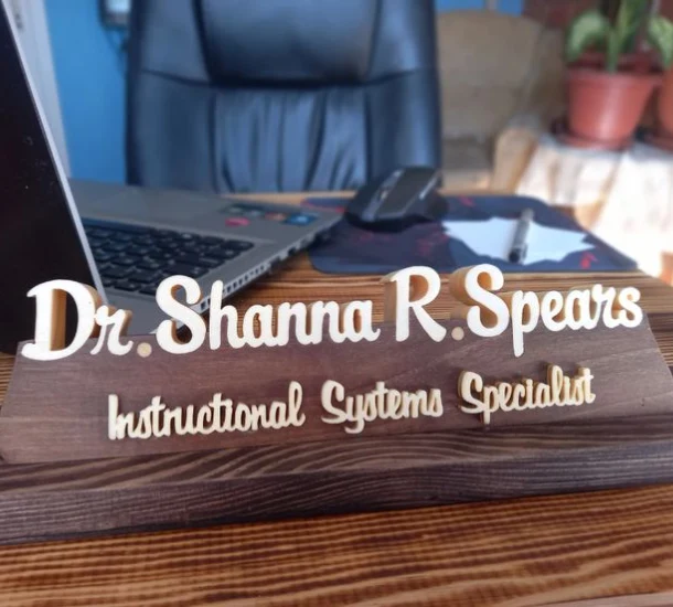 Acrylic LED Name Board for Office- Royal Property